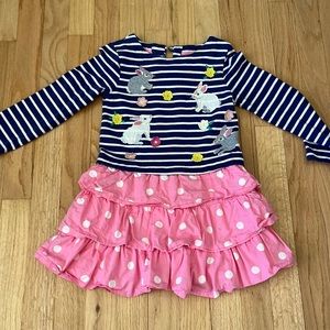 Mini Boden dress with bunnies
